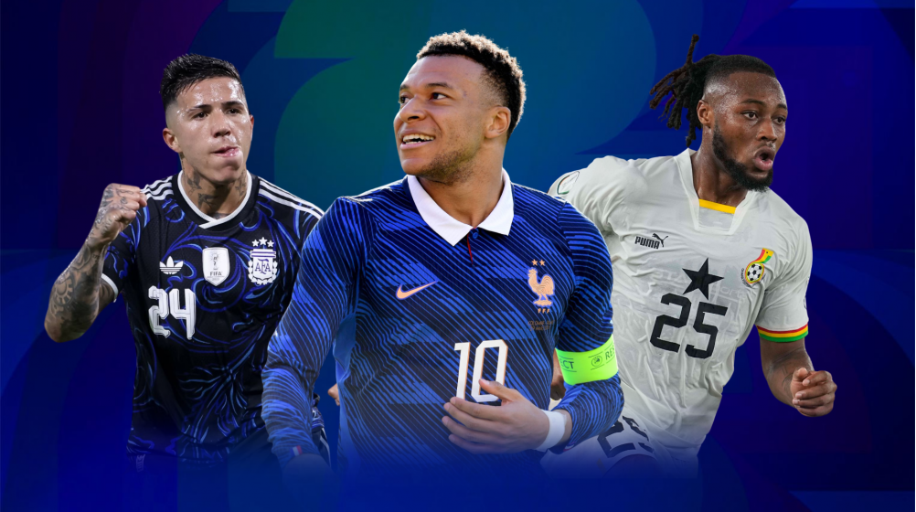 Kylian Mbappé, Federico Valverde, Victor Osimhen, Christian Pulisic & Co. - The most valuable XI from each continent 